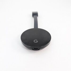 Google Chromecast Ultra 4K HDR Streaming Media Player Black NC2-6A5-D with Power